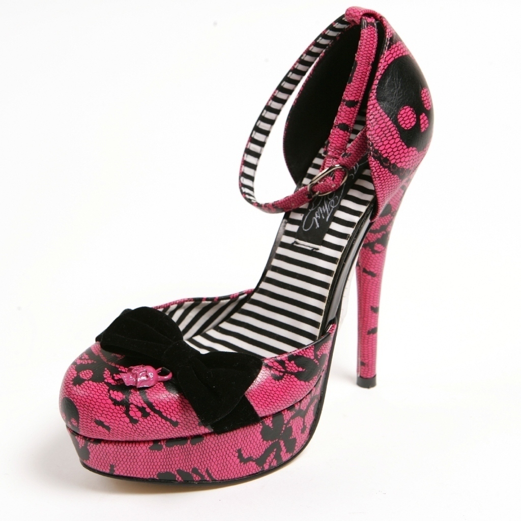 IRON FIST Lacey Days Platform Shoes Pink UK 6 EU 39 SALE