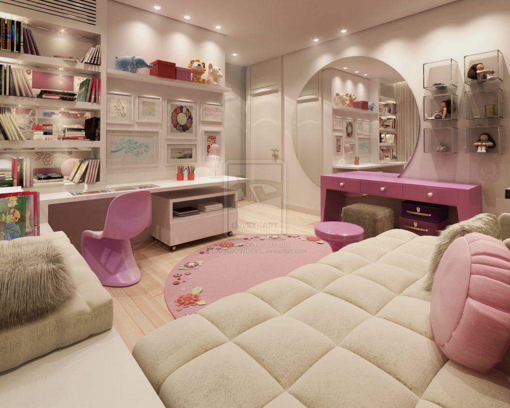 pinkteenroomswithgirlsbedroomDarkdowdevilteenroomdesigns