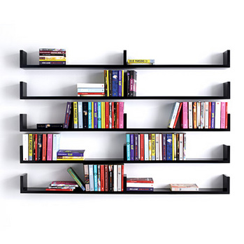 Wall Mounted Bookshelves Designs