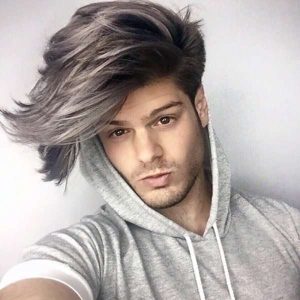 undyed-sides-9 50+ Hottest Hair Color Ideas for Men in 2017