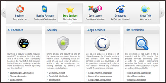 tmdhosting-extras TMDHosting Customer Reviews (Customer Ratings, Disadvantages, Support, Uptime, Coupons, ...)