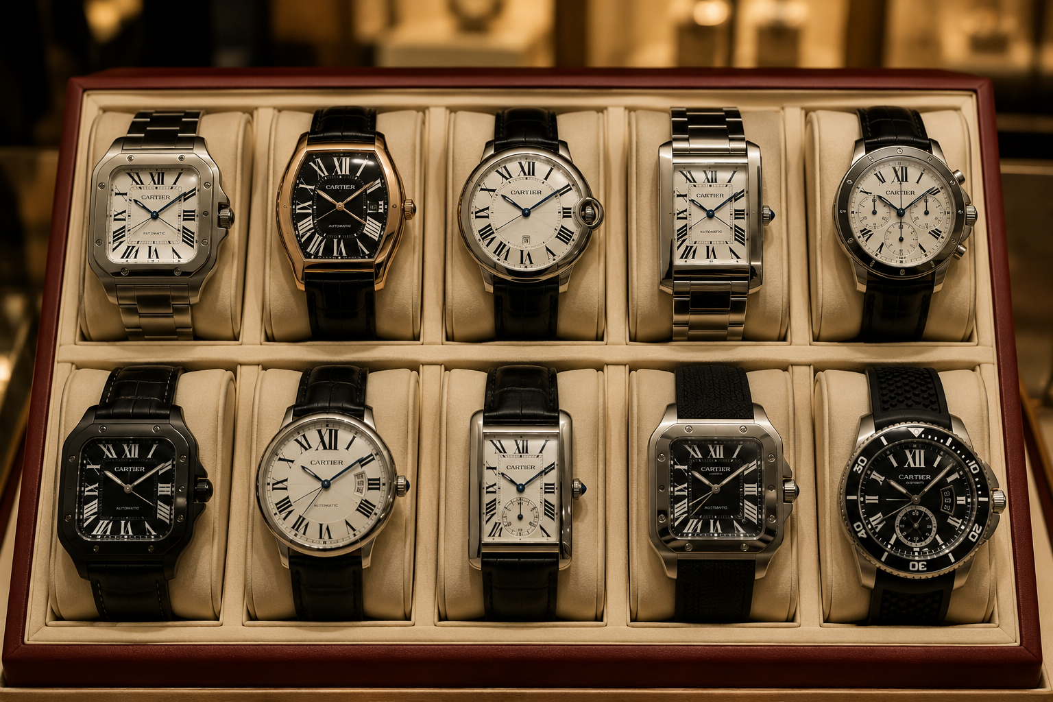 Cartier 15 Most Popular Mens Watches Brands and Designs - 7