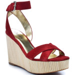 Bamboo Red Suede Charles by Charles David Fashionable Bright Color Shoes From Bamboo - 13