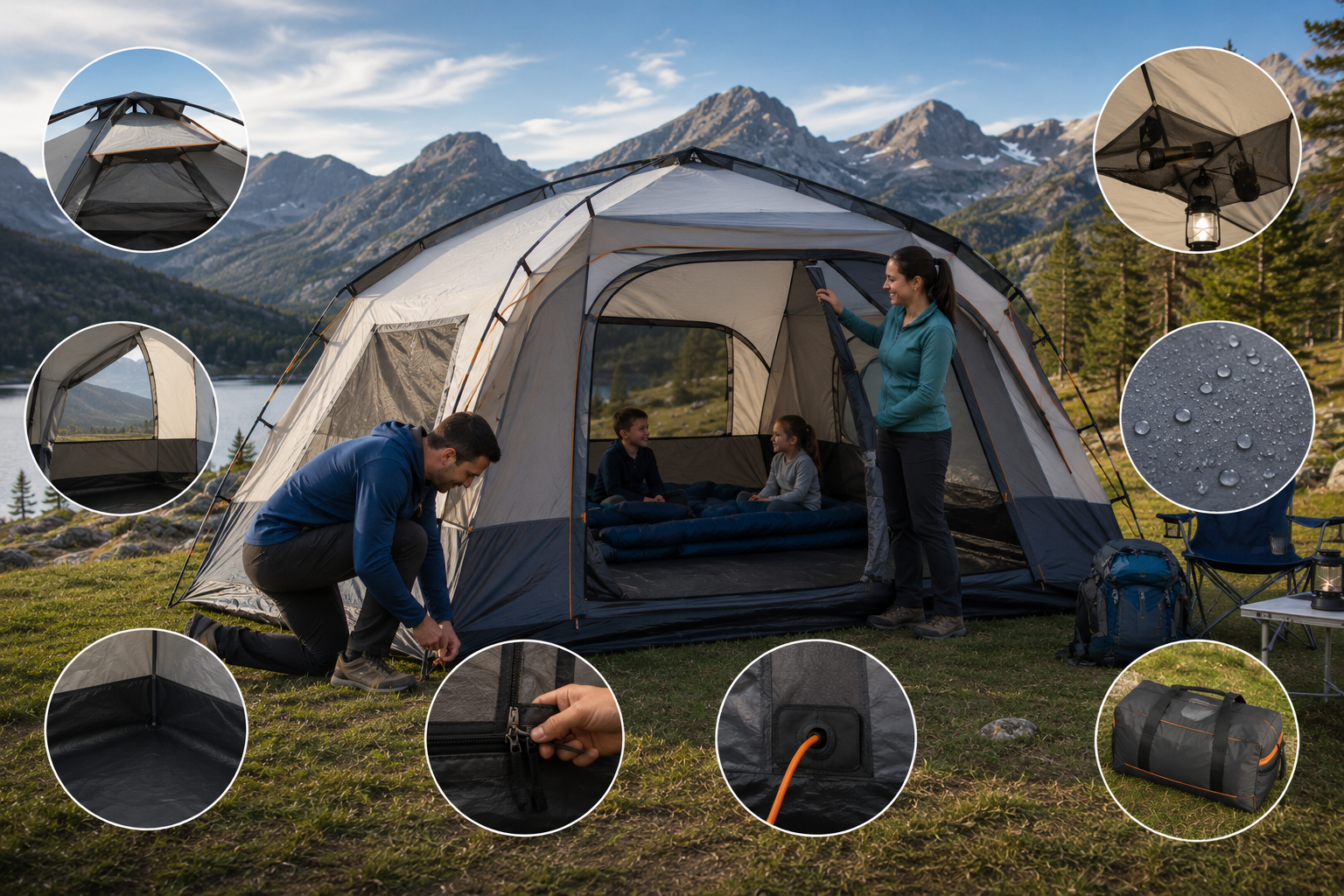 Essential Features to Look For How to Purchase the Best Family Tent for Camping!! - 5 family tent camping