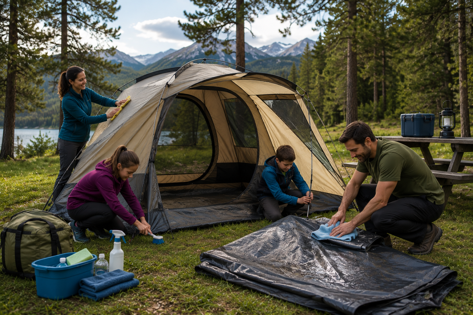 Family Tent Maintenance and Care Tips How to Purchase the Best Family Tent for Camping!! - 9 family tent camping