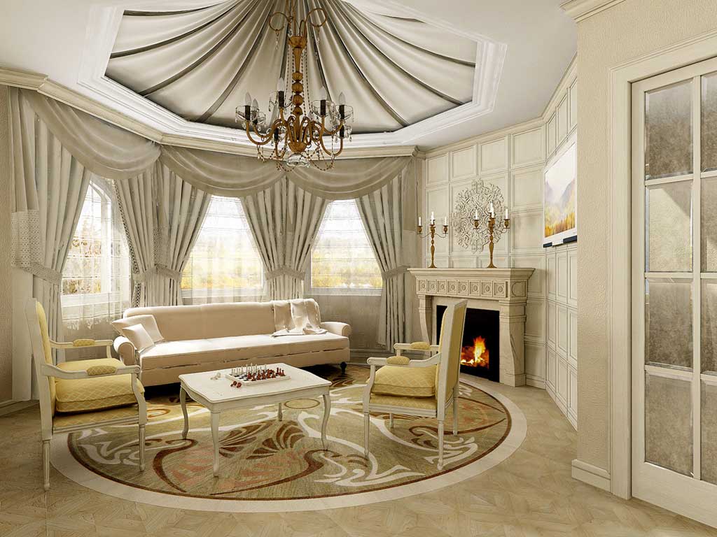 Choose a New Color for Your Home in The New Year 10 Living room with natural furniture