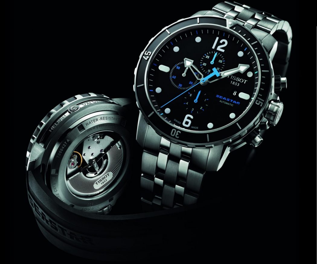 TISSOT-Seastar-1000-Chronograph-2 The chronograph Watch is Also a Stopwatch ...