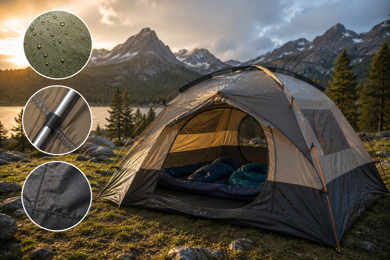 Understanding Tent Materials and Durability How to Purchase the Best Family Tent for Camping!! - 6 family tent camping