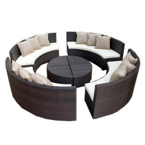 Circular-bench-and-tables-pillows 30 Most Inspiring Chairs
