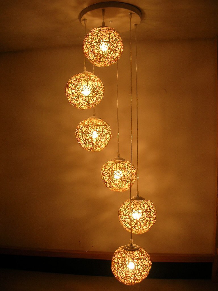 Free-shipping-handmade-six-beads-spiral-rattan-lighting-hand-weaving-chandelier-living-room-lights-decorative-lights Do You Like To Have A handmade Wooden Lamp?