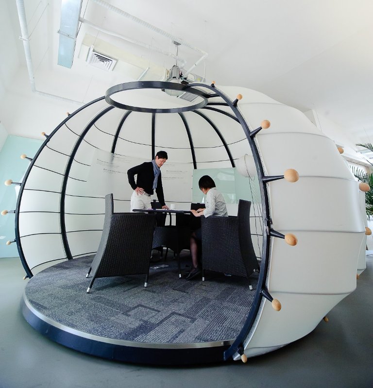 45 Marvelous Images for Futuristic Furniture 39 Futuristic Pumpkin Room Design by edg Creatives