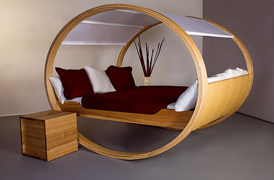Unconventional Home Interior Furniture Design Ideas Private Cloud Bed Series