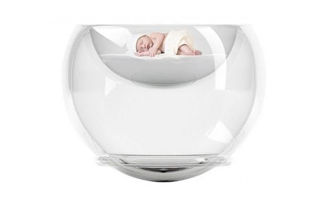 45 Marvelous Images for Futuristic Furniture 26 babby bubble bed side view