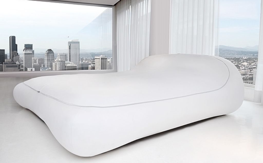 futuristic bed design simple and minimalist