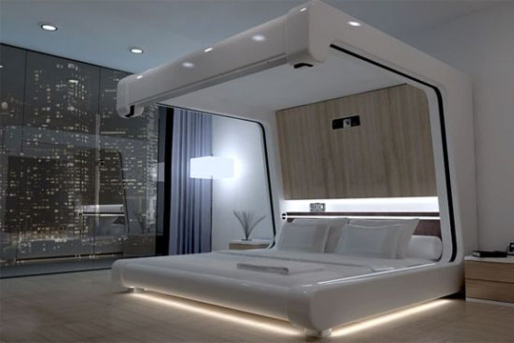 futuristic bed