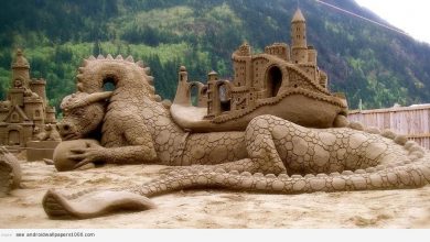 great sand monster1 The Best 10 Videos and 30 images for Sand Art - Art 6