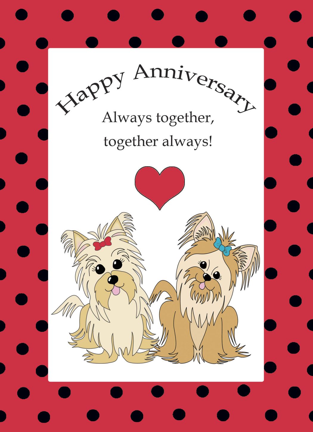 Anniversary Card Free Printable Customize And Print