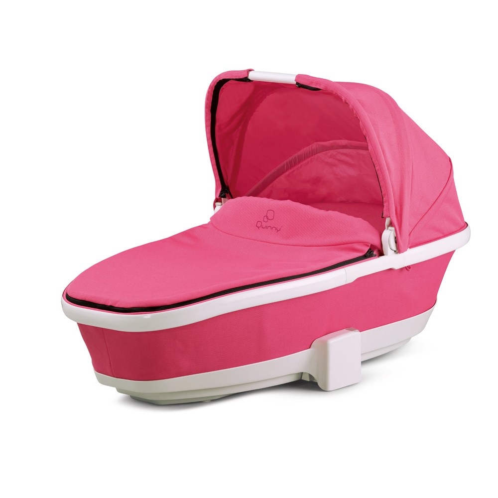 quinny foldable carrycot pink precious