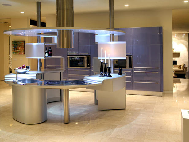 futuristic kitchens