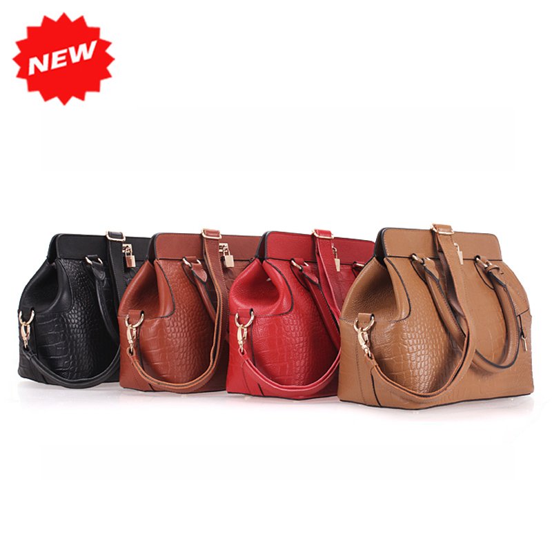 2012-New-Winter-Ladies-Handbag-Crocodile-Genuine-Leather-Women-Tote-Messenger-Bag-With-Anti-Theft-Lock 20+ Most Stylish Celebrity Bags