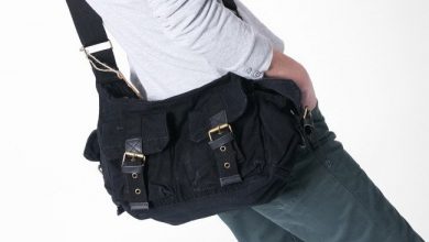 2353 black men s bag 100 cotton canvas shoulder bag FREE shipping leather bag fashion handbag Men's Bag Became a Necessary Accessory and Style.. - Men Fashion 2
