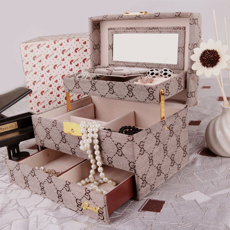 BARBELO-3-layer-jewelry-storage-case-travel-jewelry-box-with-mirror