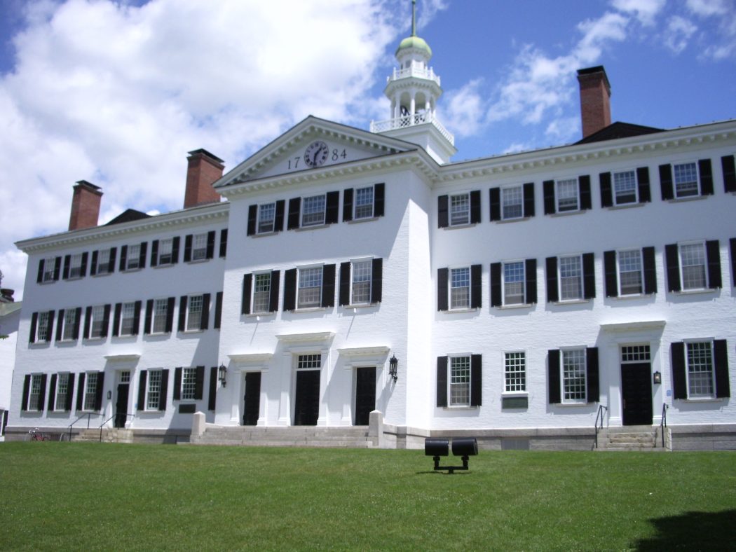 Dartmouth College campus Hall