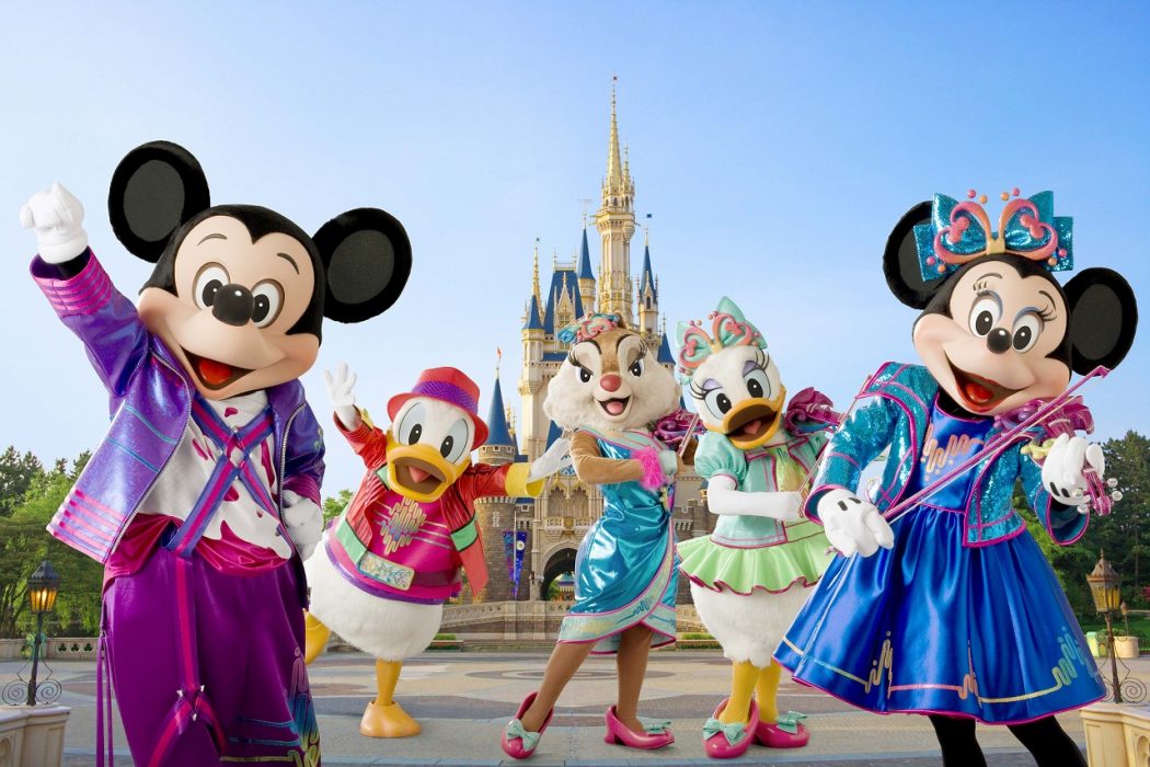 Disneyland Tokyo Cartoon Characters
