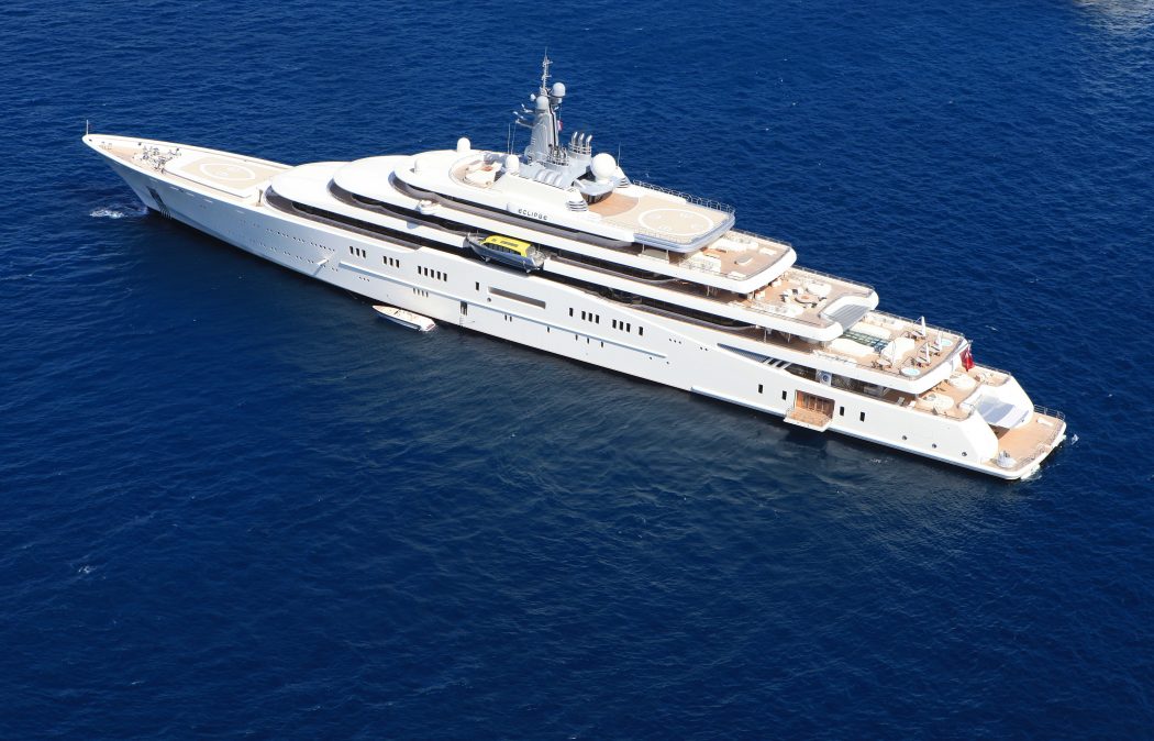 Eclipse 15 Most luxurious Yachts in The World