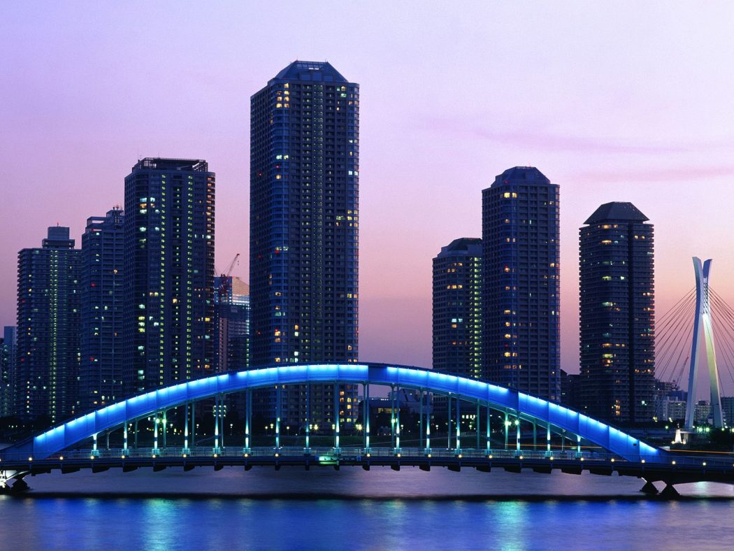Eitai Bridge, Tokyo, Japan