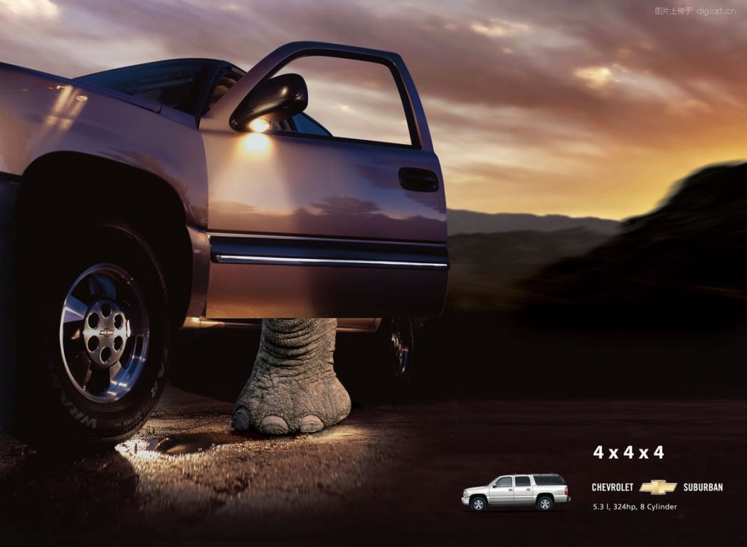 40 Most Creative and Dazzling Auto Ads 42 Elephant Driver