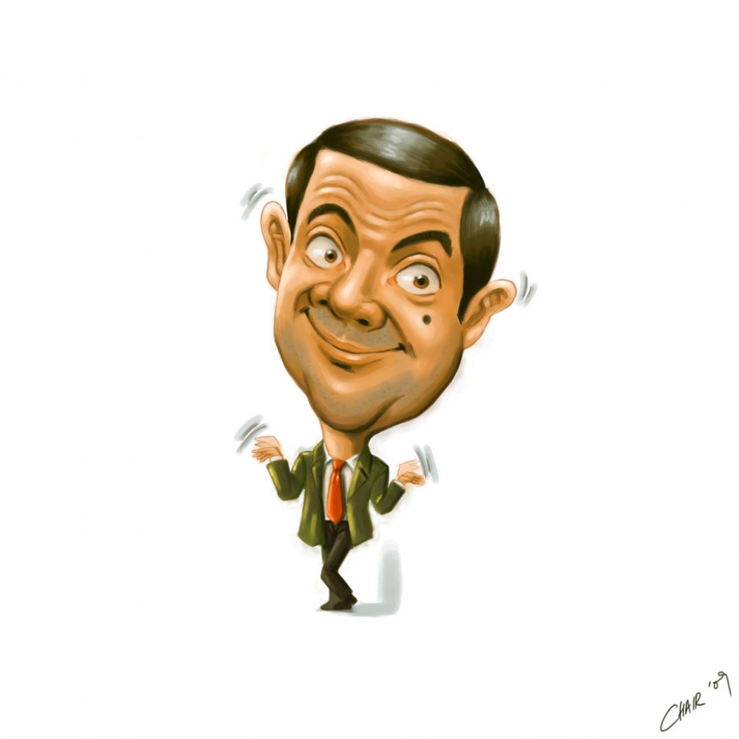 Do You Know How To Draw Caricatures? 14 Funny_Mr_Bean_Caricature