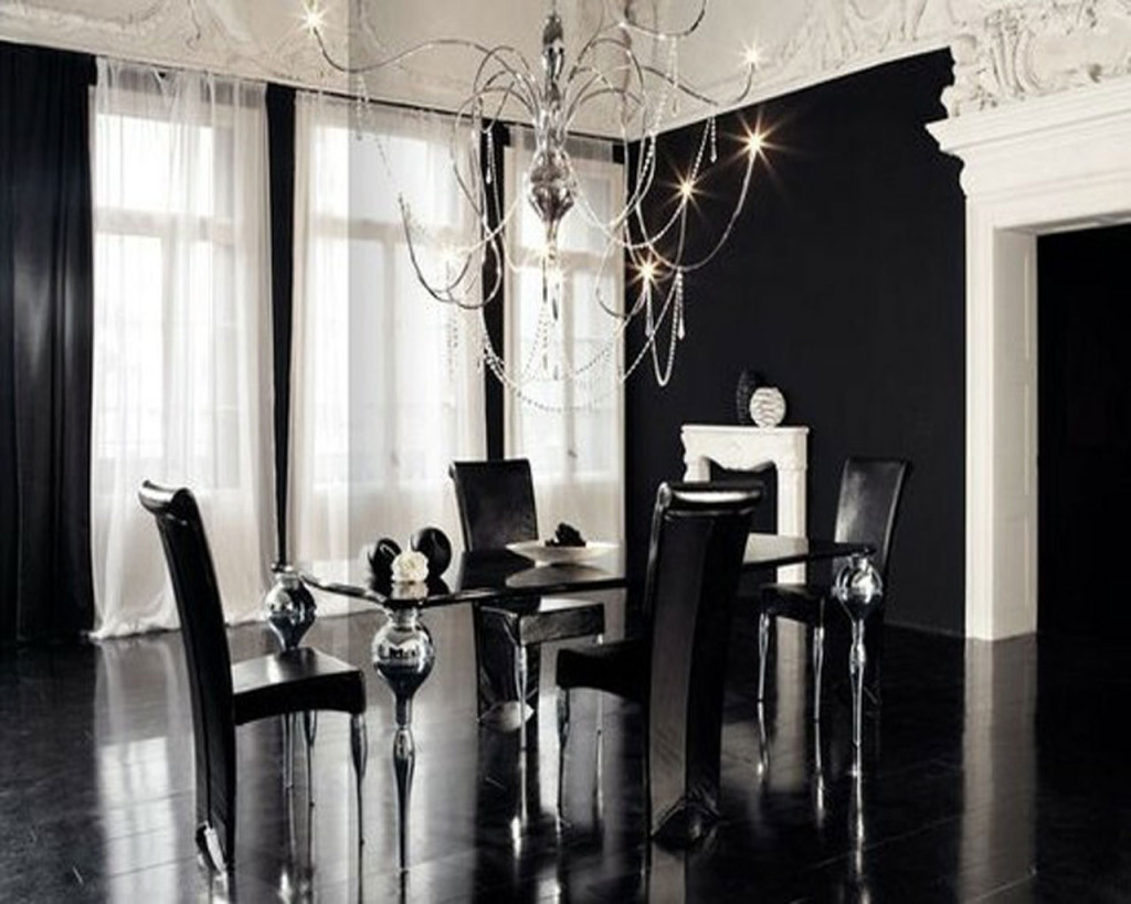 Ideas-Design-Black-and-White-Dining-Areas-1024x819 25 Elegant Black And White Dining Room Designs
