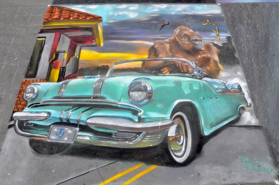 Julios Jimenez California by Artist Sarasota Chalk Festival