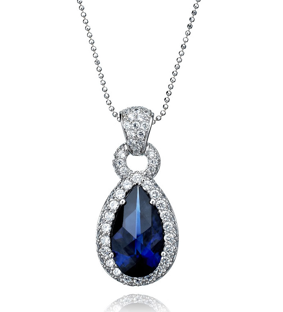 Luxury-Elegant-Sumptuous-Sapphire-Jewelry-Design-of-Pear-Pendant-for-Gift-Ideas-by-CRISLU-Jewelry-Los-Angeles