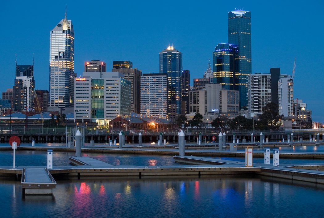 Top 10 Most Expensive Cities in The World 32 Melbourne docklands twilight