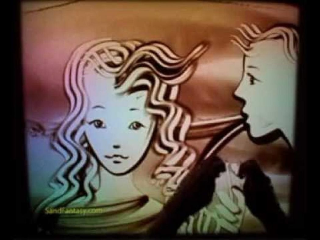 Sand_Art_by_Ilana_Yahav_SandFantasy_Love_2008_ Learn How to Make Sand Art By Following These Easy Steps