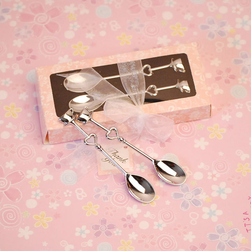 Silver-Couple-Coffe-Spoon-with-Heart-Design-for-Wedding-Gift-Purpose