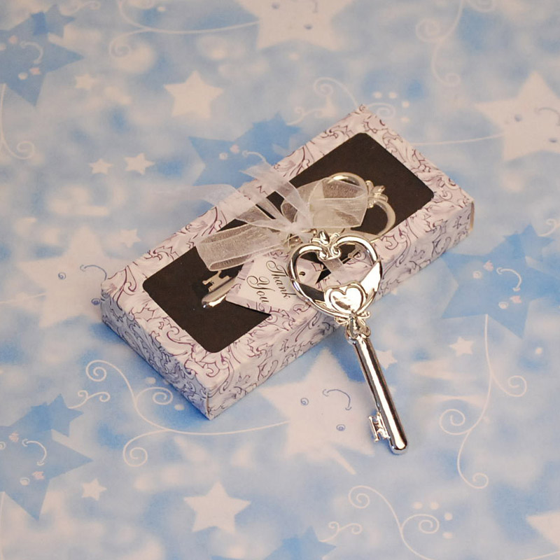 20 unique wedding giveaways ideas 106 Silver-Key-Shaped-Bottle-Opener-for-Wedding-Gift-Purpose