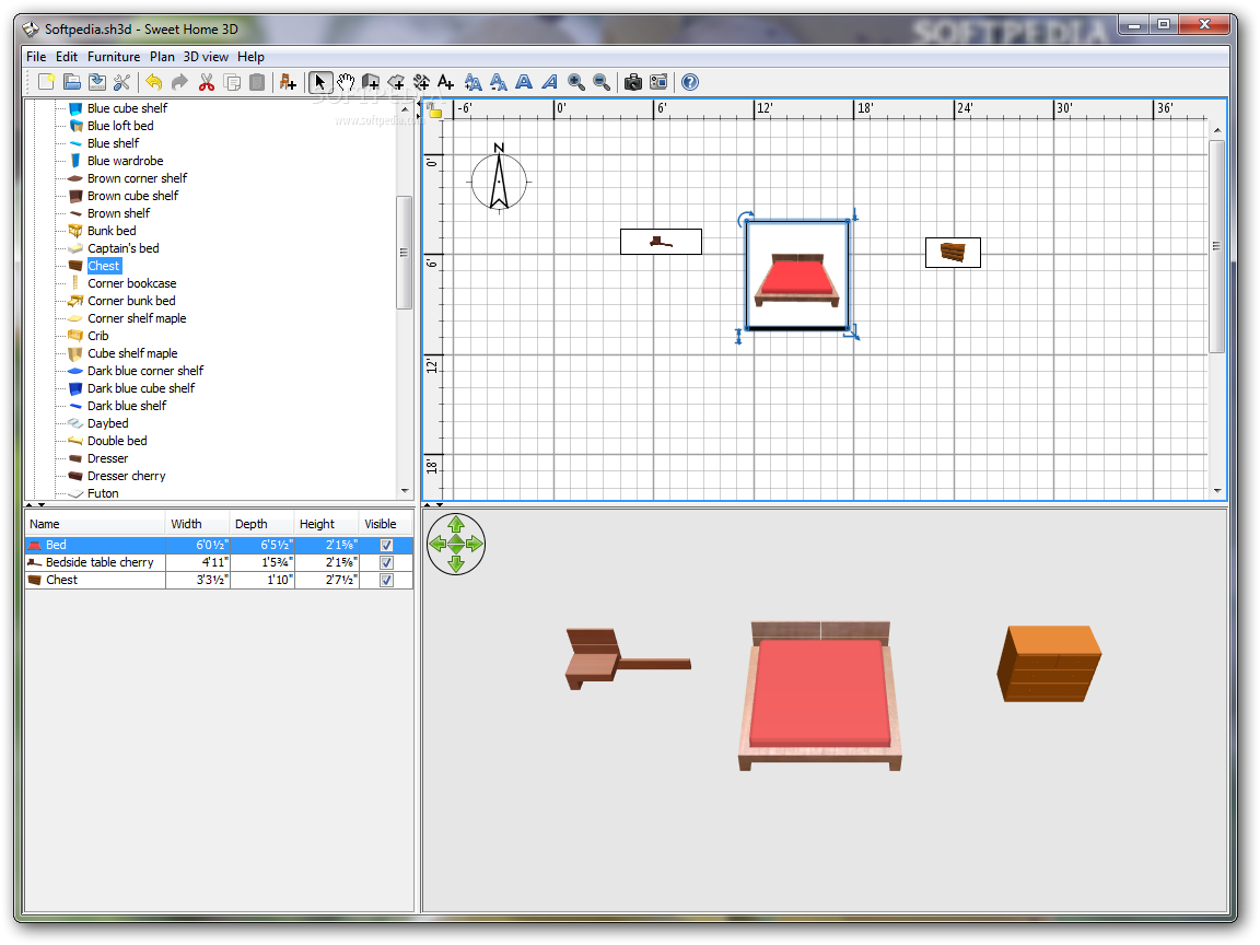 Sweet-Home-3D-Portable_1 Top 15 Virtual Room software tools and Programs