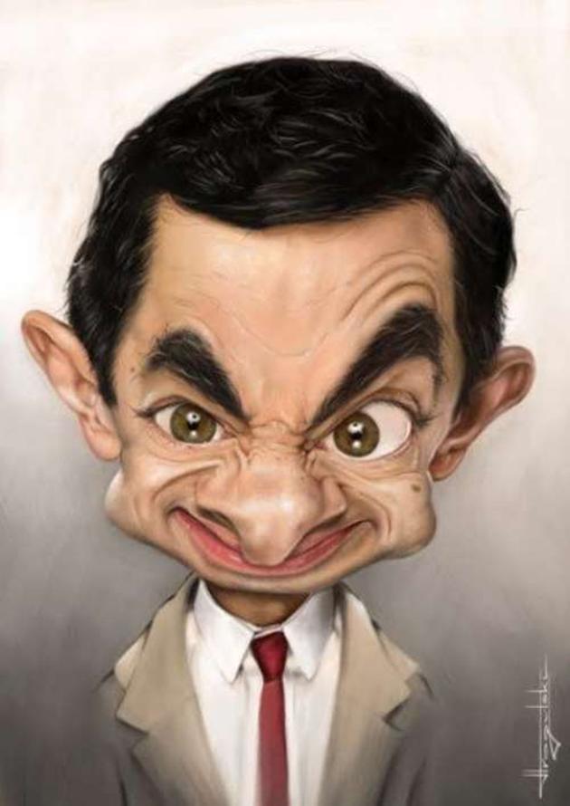 Do You Know How To Draw Caricatures? 22 VH-Mr.-Bean-Extremely-Funny-Caricature