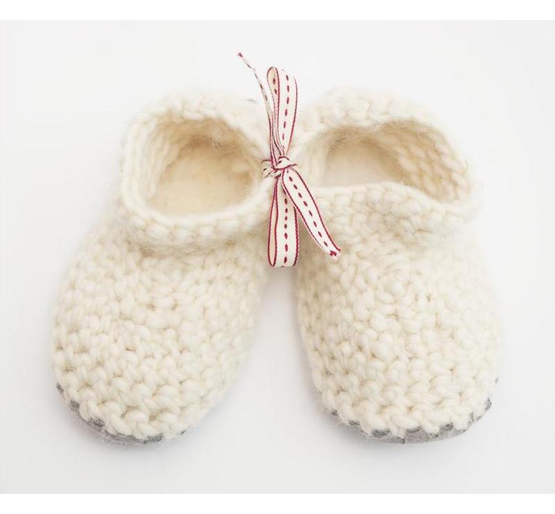 WelshCream-Merino-Wool-Childrens-Slippers-and-Baby-Booties Best 25 Baby Shower Gifts
