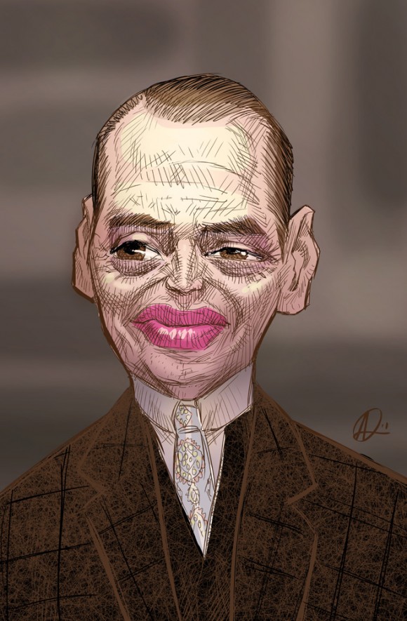 Do You Know How To Draw Caricatures? 4 amazing-nucky-thompson-illustration-artwork-caricature-boardwalk-empire-580x885