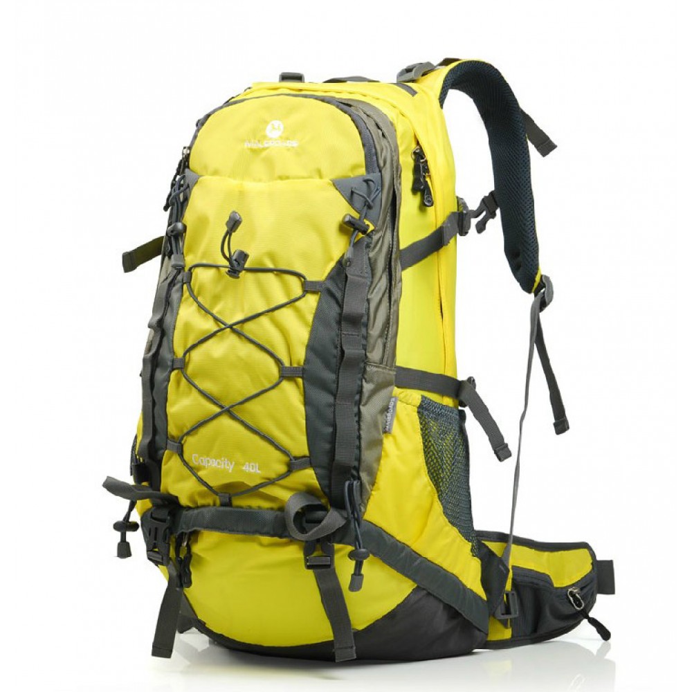 backpack nylon yellow