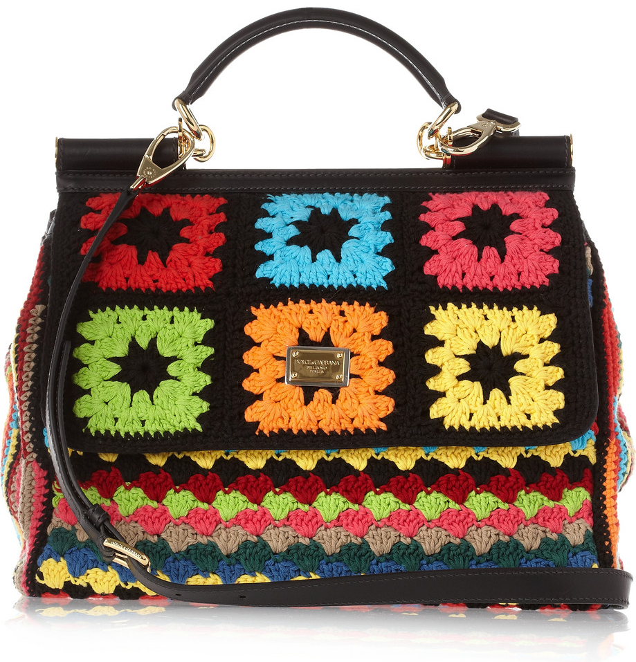 crochet-mixed-media 20+ Most Stylish Celebrity Bags