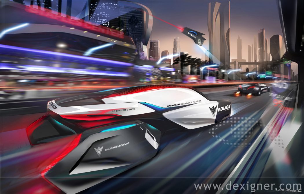 15 Futuristic Emergency Auto Design Ideas 13 ePatrol by BMW Group Designworks USA