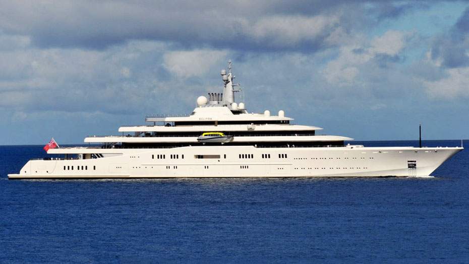 eclipse-yacht 15 Most luxurious Yachts in The World