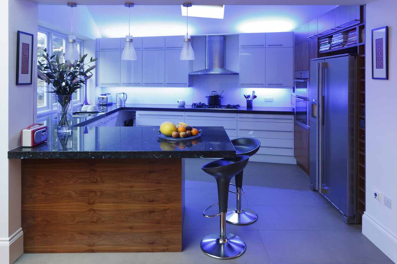 f98dd__Extraordinary-Small-Kitchen-With-Blue-LED-Lighting LEDs 10 uses in Architecture
