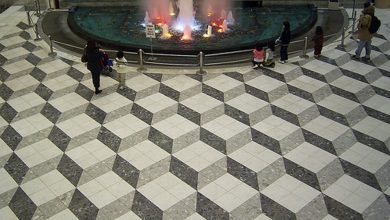 floor optical illusions 10 Most Unique Flooring Designs For Exhibition - 33