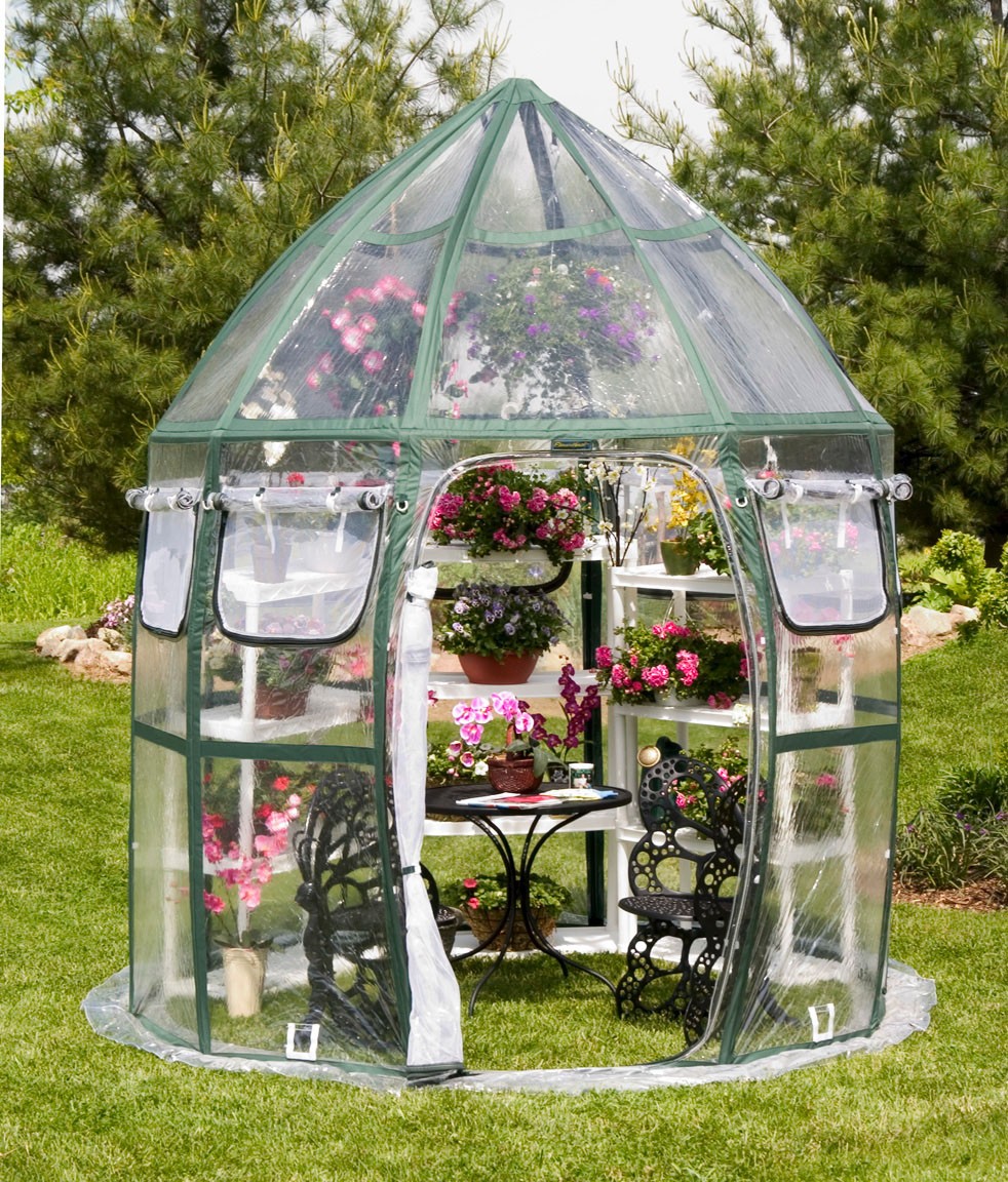 flowerhouse-conservatory 10 Fascinating and Unique Ideas for Portable Gardens